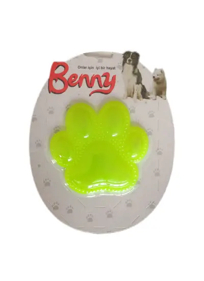 Benny Köpek Oyuncağı Pati 9,5 x 9 cm Sarı