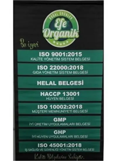 Efe Organic DOĞAL ÇİÇEK BALI 900 GRAM