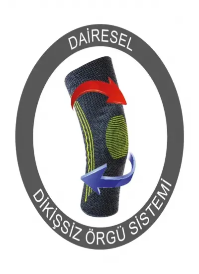 Variteks Örme Patella Ve Ligament Destekli Dizlik (özel Seri)