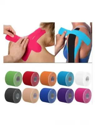 Kınesıo Tape Ağrı Bandı 5cm X 5 Mtr -mavi Renk