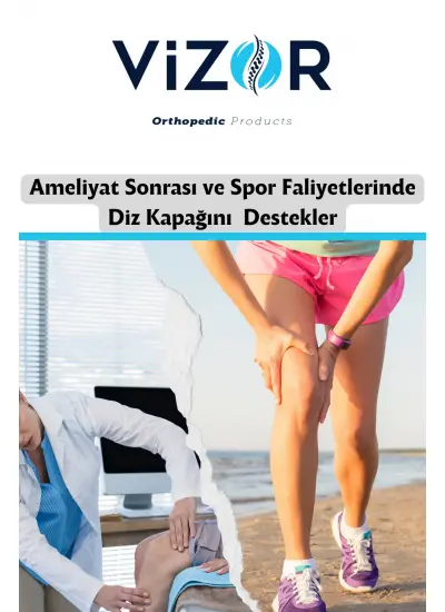 Standart Patella Ve Ligament Destekli Dizlik Flexible Destekli Dizlik Sporda Destekleyici Dizlik