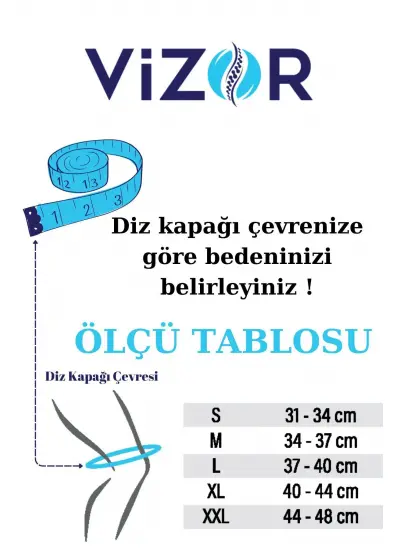 Neopren Ön Çapraz Bağ Destekli Dizlik