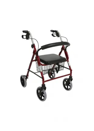 Pr-881 Alüminyum Dört Tekerlekli Rolatör Walker Yürüteç