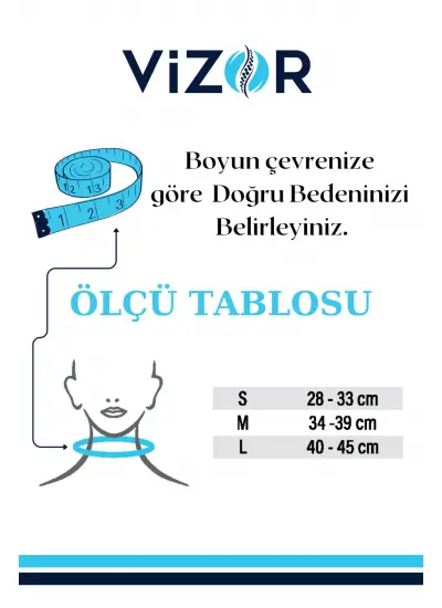 Plastik Destekli Sünger Boyunluk Ekstra Destekli Boyun Fıtığı Boyun Düzleşmesi