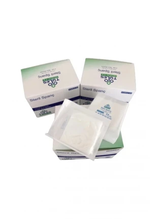 Tules Steril Spanç Non-woven Kumaş Emici Kompres 7,5 X 7,5cm 100 Adet