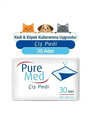 60x90 Cm Kedi Köpek Çiş Pedi 30 Adet