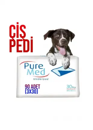 60x90 Cm Kedi Köpek Çiş Pedi 90 Adet (3x30)
