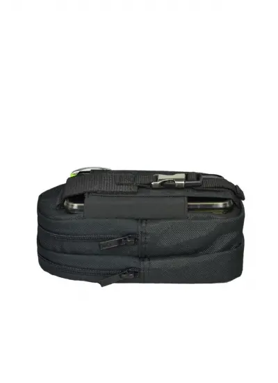 Taktikal Molle 610d Cordura Palaska Bel Çantası Siyah