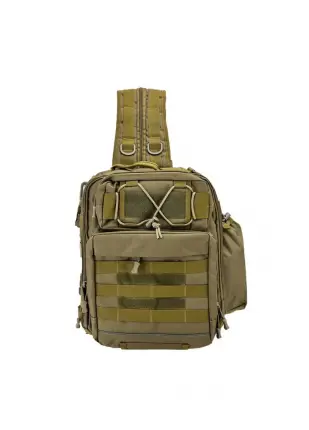 Taktikal TK1005 Bodybag 20 LT Taktic Çapraz Sırt Çantası Kahve