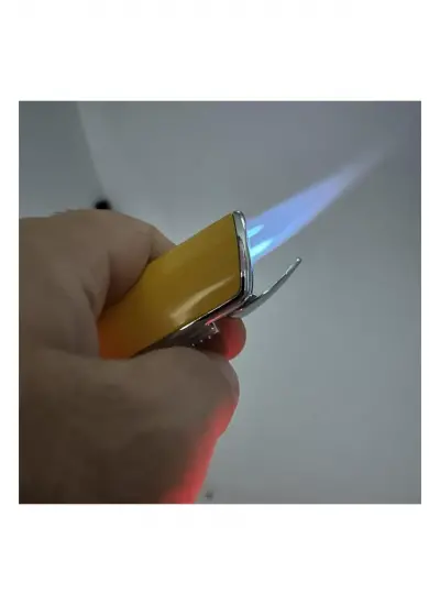 Parmida Torch 3 Jet Puro Çakmağı Sarı