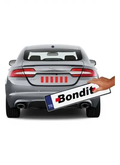 Bondit 3m Plakalık Yapıştırma Bandı Vhb Güçlü Çift Taraflı Bant Plaka Bandı 12 Adet