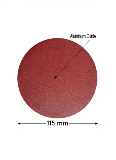 Cırt Zımpara Seti + Matkap Aparatı + Gözlük 115 mm(40 Parça)