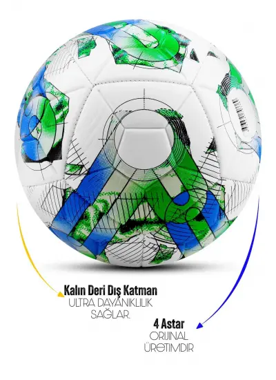 Futbol Topu Pompalı Set Orbit V Sert Zemin Halı Saha Futbol Topu No:5 044