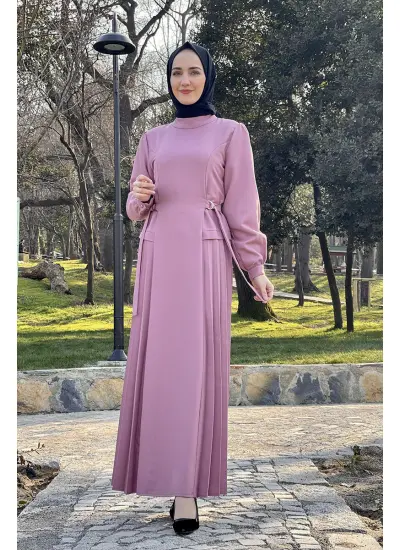 Moda Çizgi Tesettür Elbise