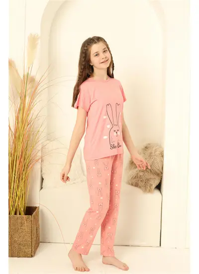 Moda Çizgi Anne Kız Aile Pijama Takım Ayrı Ayrı Satılır 50100