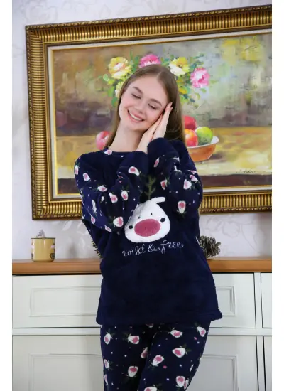 Welsoft Polar Kadın Pijama Takımı 8508