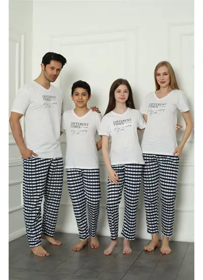 Aile Penye Pijama Takım (anne - kız ) 50113 Ayrı Ayrı Satılır . Fiyatları Farklıdır