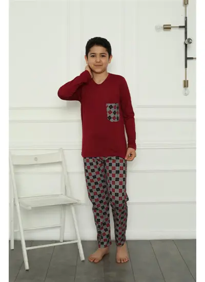 Erkek Çocuk Penye Pijama Takım 20385