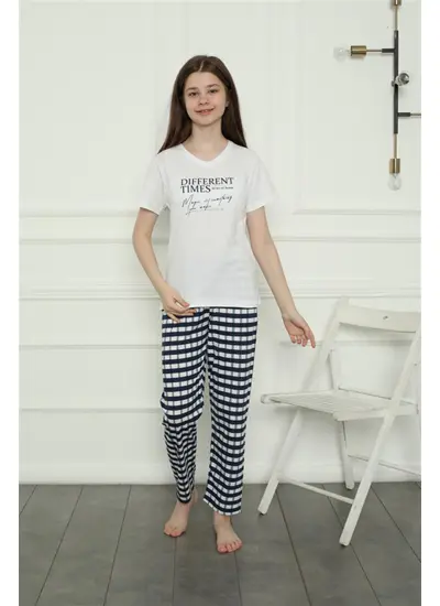 Kız Çocuk Penye Pijama Takım 20403