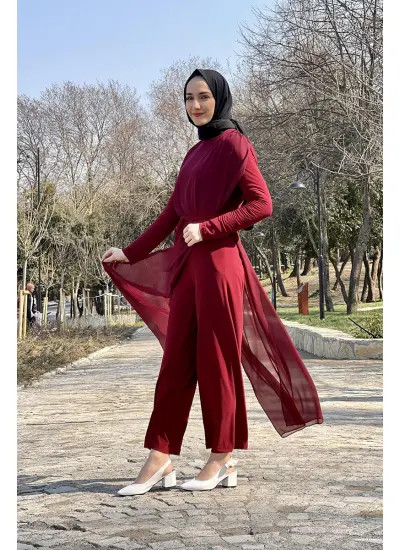 Moda Çizgi Tesettür Elbise