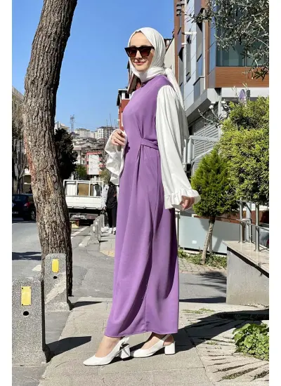 Moda Çizgi Tesettür Elbise