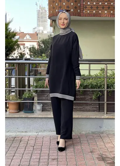 Moda Çizgi Tesettür Takım