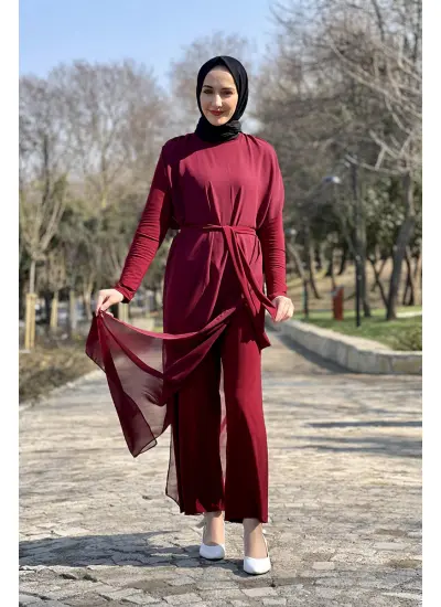 Moda Çizgi Tesettür Elbise