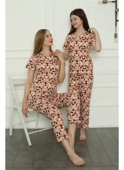 Anne Kız Aile Penye Pijama Takım Ayrı Ayrı Satılır. Fiyatları Farklıdır 50103