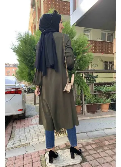 Moda Çizgi Desenli Tunik