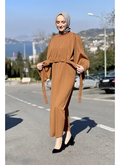 Moda Çizgi Tesettür Elbise