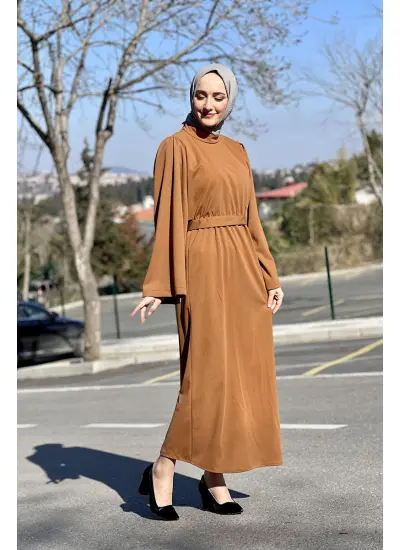 Moda Çizgi Tesettür Elbise