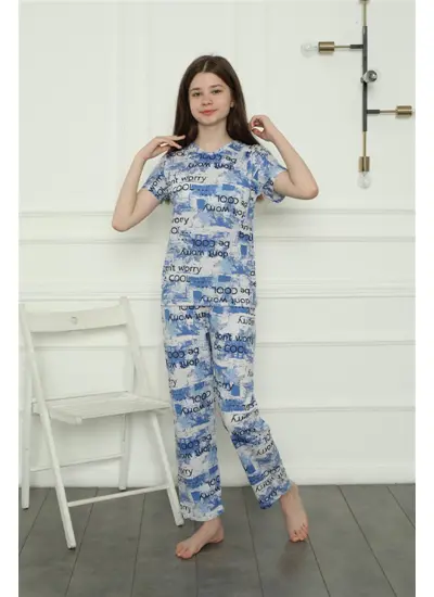 Kız Çocuk Penye Pijama Takım 20397