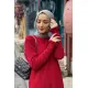 Moda Çizgi Triko Tunik