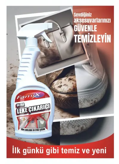 Tüm Lekelerde Etkili Pratik Ultra Leke Çıkarıcı Sprey 750 ml Tüm Lekelere Stop