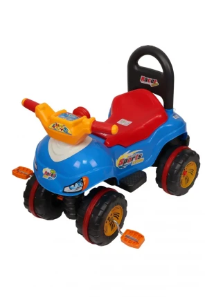 Enhoş Pedallı 4 Tekerlekli Kornalı Çocuk Bisikleti Çocuk Atv / Motor