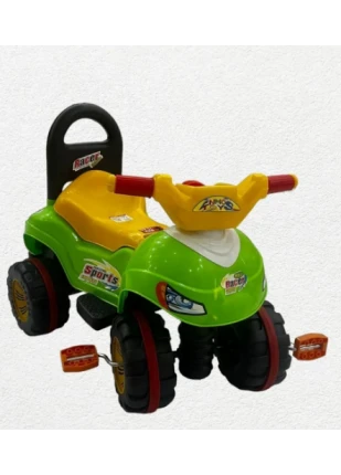 Enhoş Pedallı 4 Tekerlekli Kornalı Çocuk Bisikleti Çocuk Atv / Motor