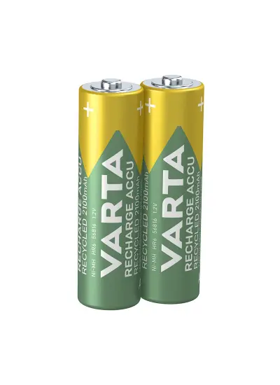 VARTA NI-MH 1.2 VOLT - 2100 MAH HR6 AA ŞARJLI 2Lİ KALEM PİL