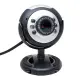 PM-3962 1.3 MP 10X ZOOM 6 LEDLİ MİKROFONLU USB WEBCAM