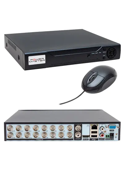 PM-12183* 16 KANAL 1080N AHD/ANALOG/TVI/CVI XMEYE DVR/XVR KAYIT CİHAZI