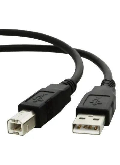 1.5 METRE SİYAH USB YAZICI KABLOSU