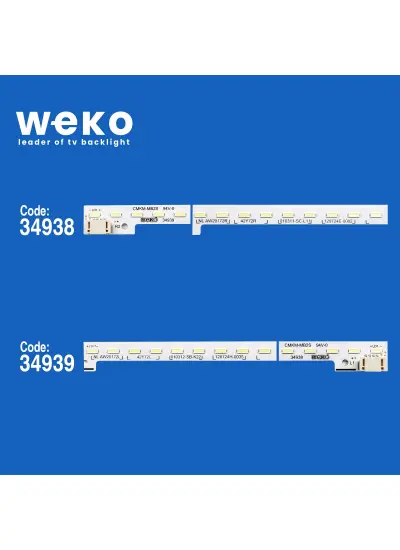 WKSET-6103 34938X1 34939X1 CMKM-MB2S - NLAW20172L/R 2 ADET LED BAR