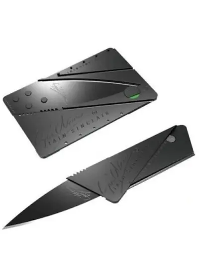 Cardsharp Kredi Kartı Şeklinde Bıçak Kutusuz