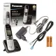 PANASONIC KX-TG6811 DECT SİYAH TELSİZ TELEFON