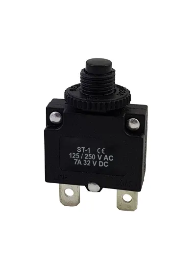 ST SERİSİ TERMİK RESETLİ 125/250VAC 32 VOLT DC 7 AMPER SİGORTA (IC-271S)