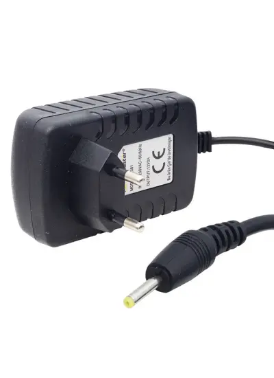 12 VOLT - 2 AMPER 2.5*0.7 İNCE UÇLU TABLET PC ADAPTÖRÜ