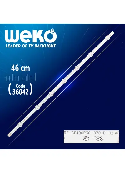 RF-CF490S30-0701B-02 A0  7 LEDLİ 46 CM