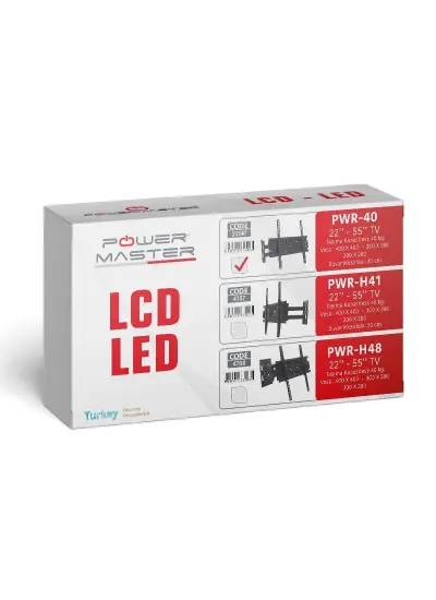 PM-40 22 - 55 LED/LCD/PLAZMA KİLİTLİ DUVAR ASKI APARATI