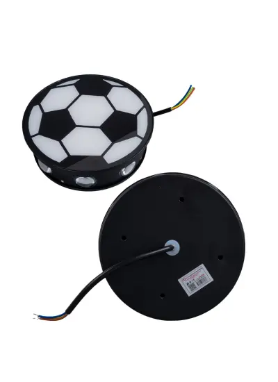 Robotrend PM-24456 GÜN IŞIĞI - KIRMIZI FUTBOL TOPU DEKORATİF LED DUVAR APLİK