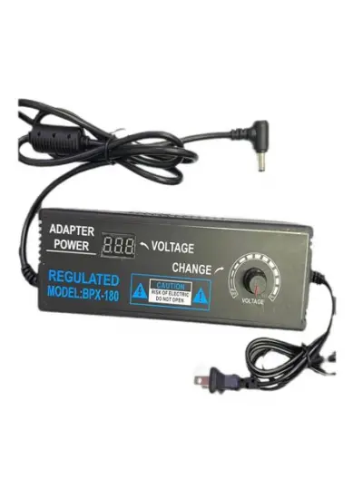 PM-22381 3 VOLT - 24 VOLT - 5 AMPER 5.5*2.5 UÇLU KADEMELİ ADAPTÖR