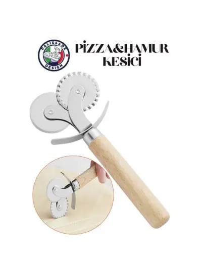 Hamur ve Pizza Kesici Çelik Palissade Design